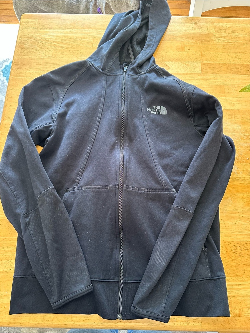 North Face men’s hooded jacket medium